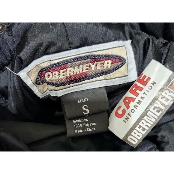 Obermeyer Snow Pants Mens S Black Cargo Snowboard Skiing Waterproof - Picture 9 of 9